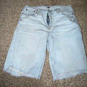 American Eagle Outfitters Light Blue Jean Shorts